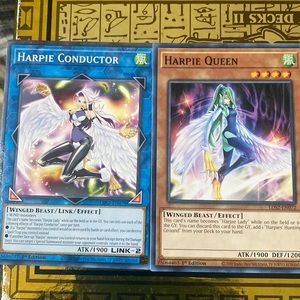 Fourharpie lady yugioh cards